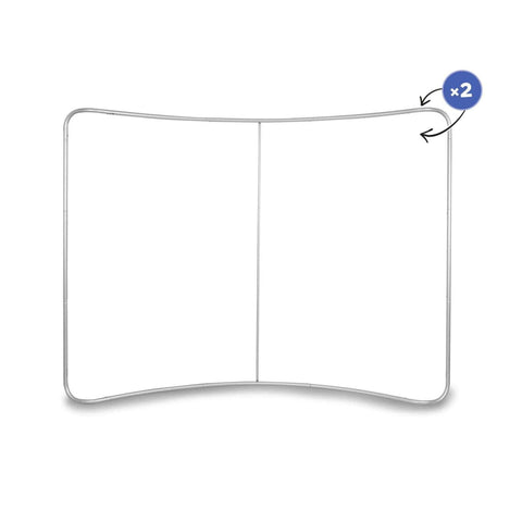 Fabric Stand - Curved