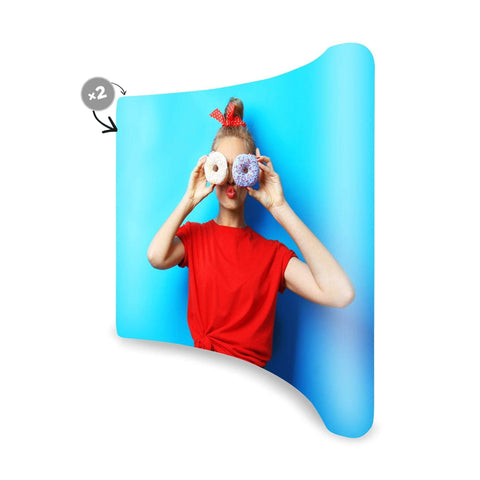 Fabric Stand - Curved