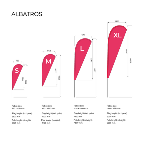 Advertising Flags - Albatros