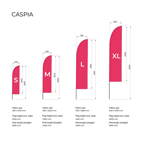 Advertising Flags - Caspia